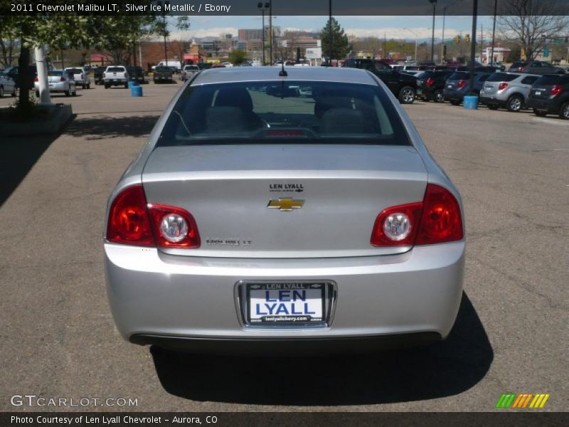 Silver Ice Metallic / Ebony 2011 Chevrolet Malibu LT