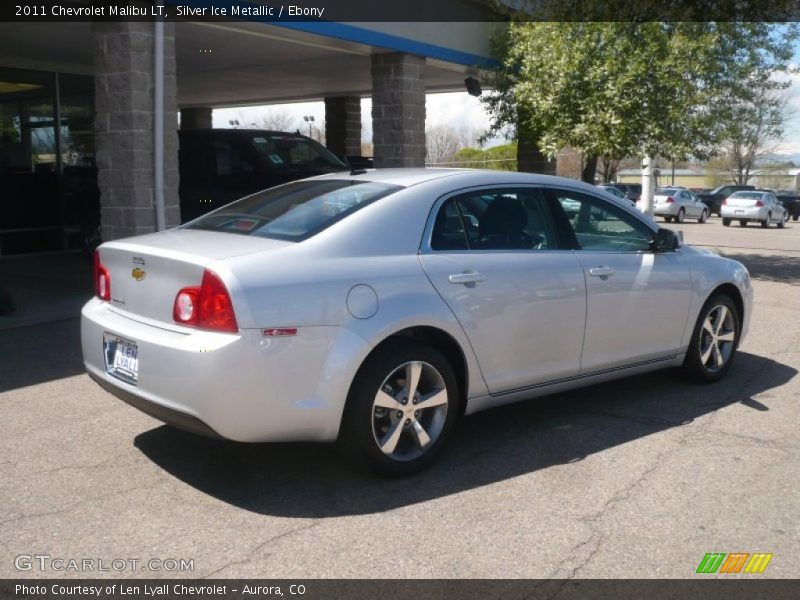 Silver Ice Metallic / Ebony 2011 Chevrolet Malibu LT
