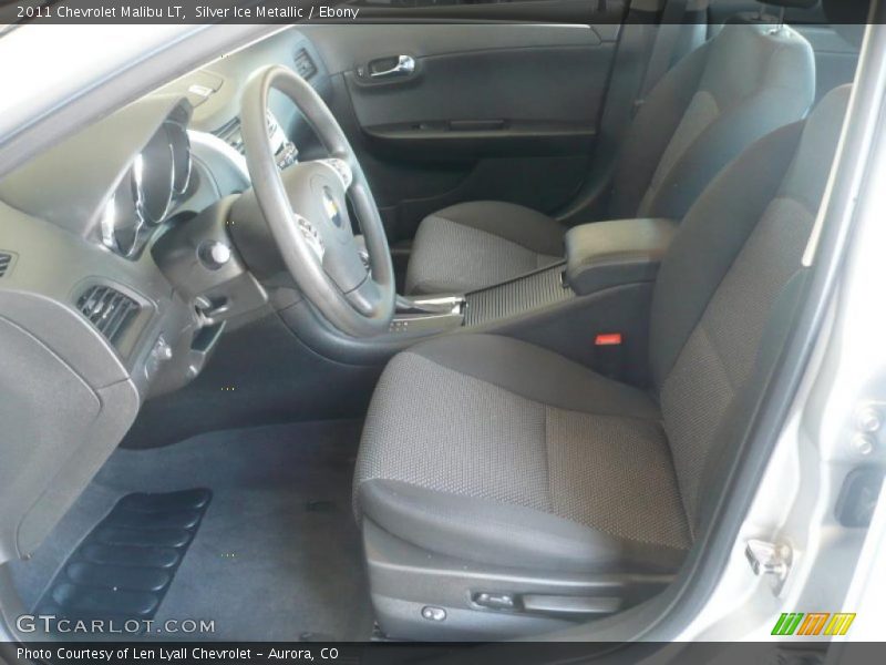 Silver Ice Metallic / Ebony 2011 Chevrolet Malibu LT