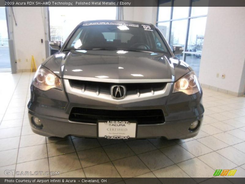 Polished Metal Metallic / Ebony 2009 Acura RDX SH-AWD Technology