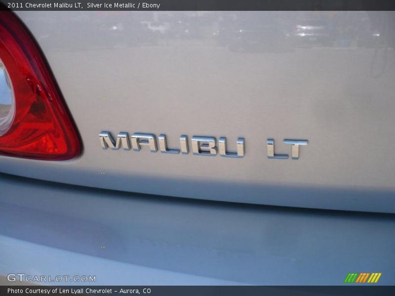 Silver Ice Metallic / Ebony 2011 Chevrolet Malibu LT