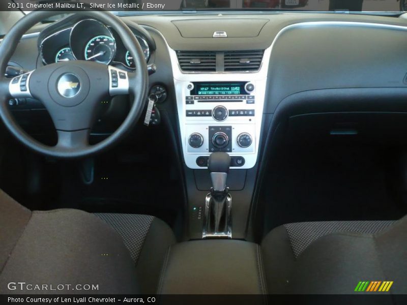 Silver Ice Metallic / Ebony 2011 Chevrolet Malibu LT