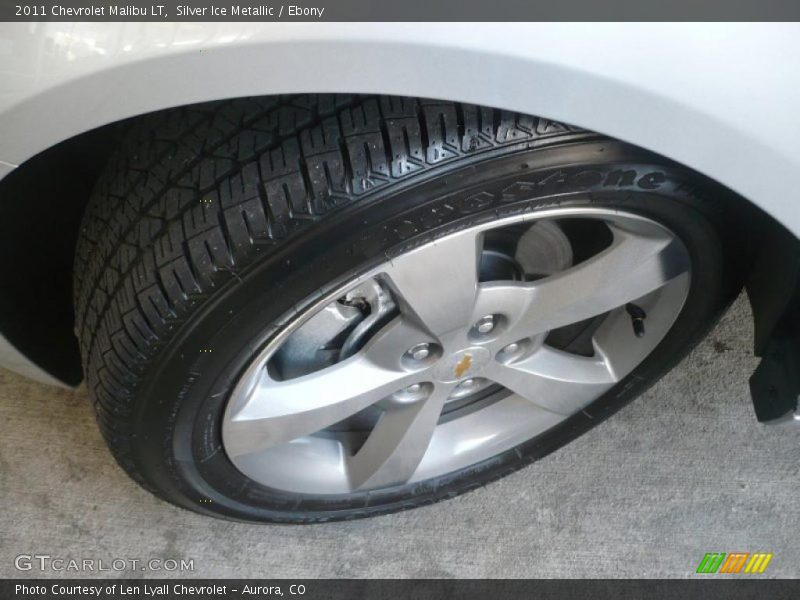 Silver Ice Metallic / Ebony 2011 Chevrolet Malibu LT