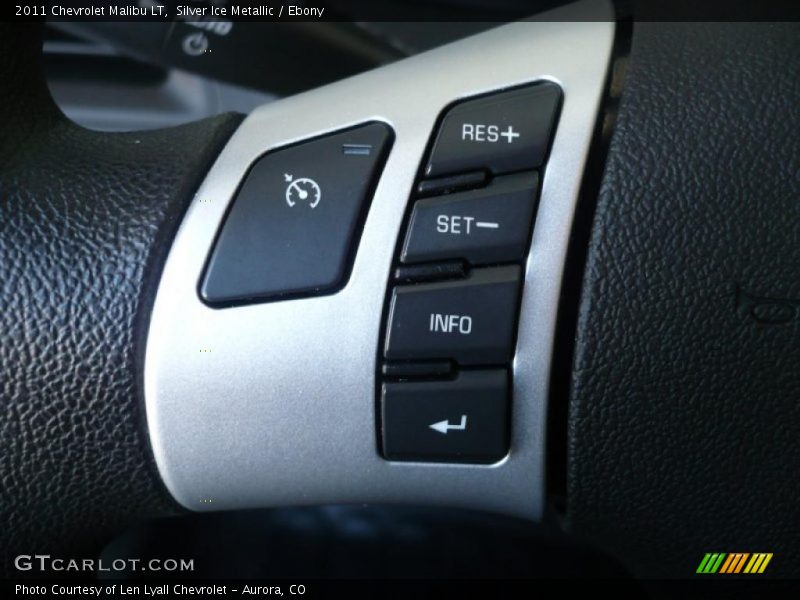 Silver Ice Metallic / Ebony 2011 Chevrolet Malibu LT
