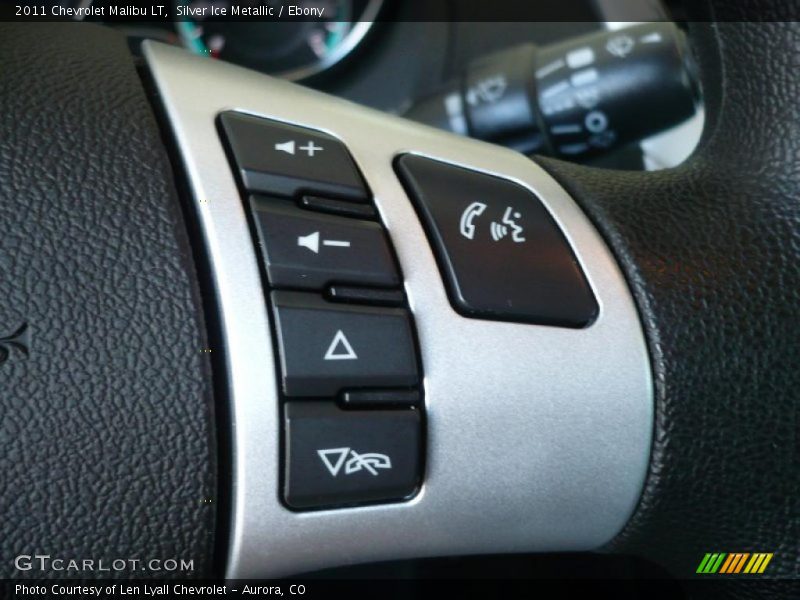 Silver Ice Metallic / Ebony 2011 Chevrolet Malibu LT