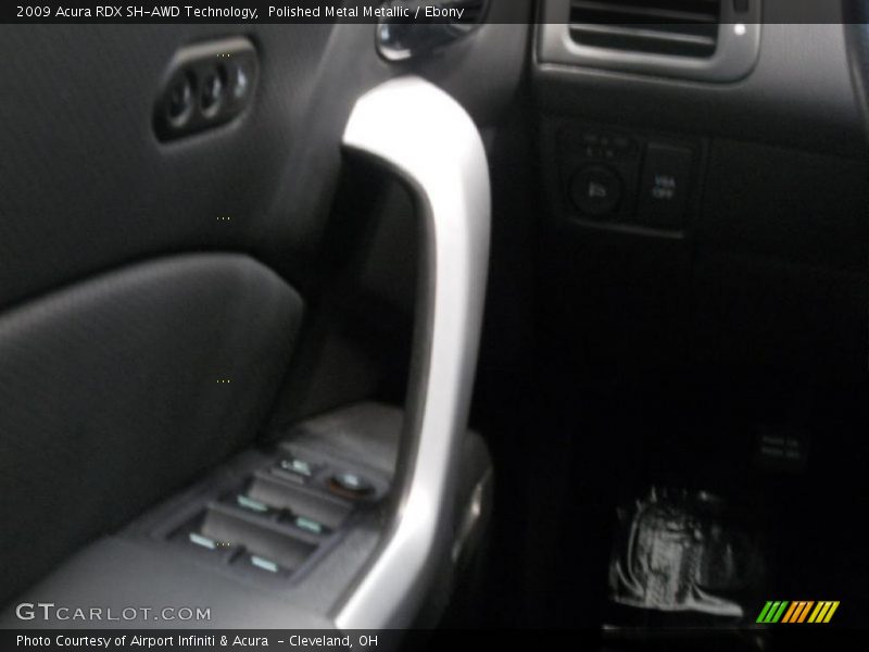 Polished Metal Metallic / Ebony 2009 Acura RDX SH-AWD Technology