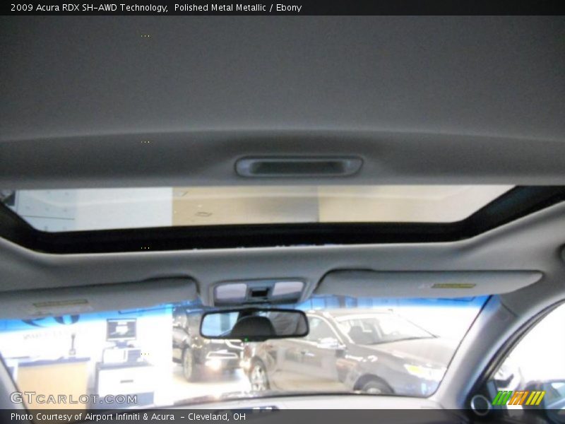 Polished Metal Metallic / Ebony 2009 Acura RDX SH-AWD Technology