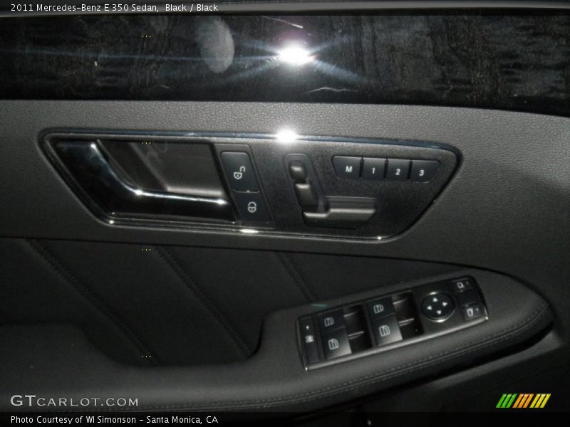 Black / Black 2011 Mercedes-Benz E 350 Sedan