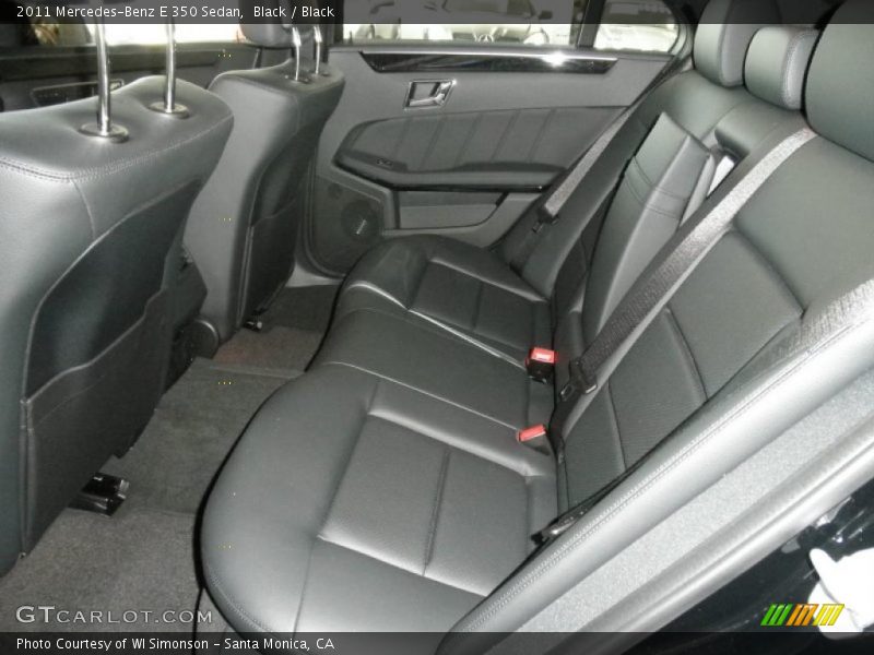 Black / Black 2011 Mercedes-Benz E 350 Sedan