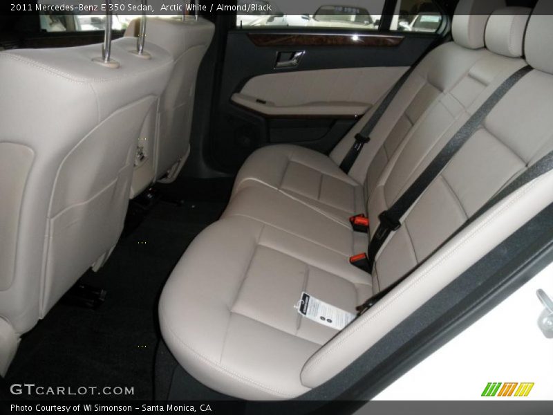 Arctic White / Almond/Black 2011 Mercedes-Benz E 350 Sedan