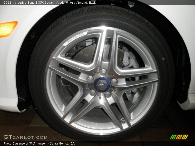 Arctic White / Almond/Black 2011 Mercedes-Benz E 350 Sedan