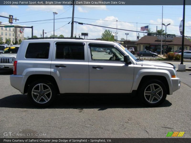 Bright Silver Metallic / Dark Slate Gray/Medium Slate Gray 2009 Jeep Patriot Sport 4x4