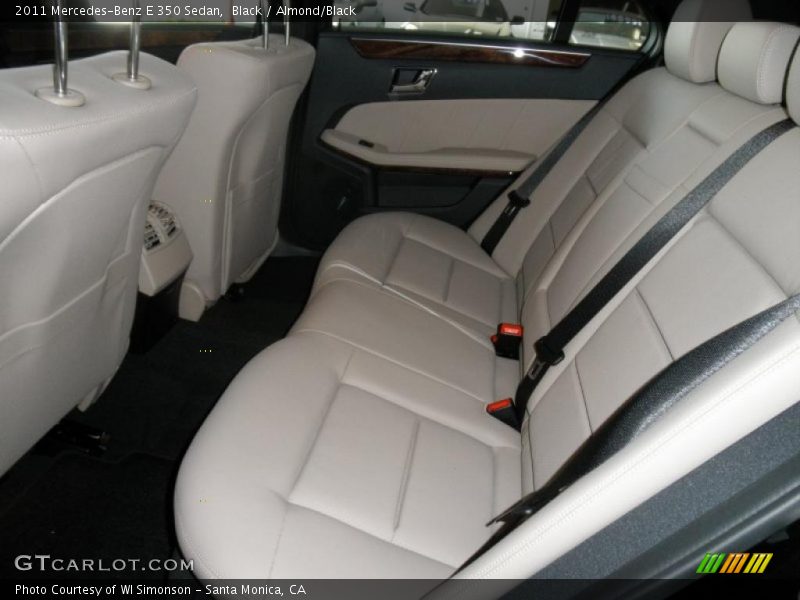 Black / Almond/Black 2011 Mercedes-Benz E 350 Sedan
