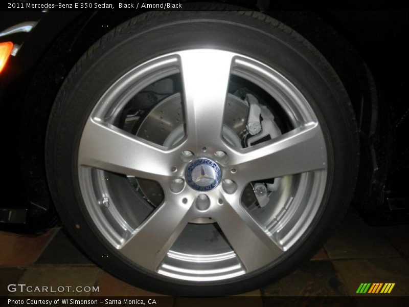 Black / Almond/Black 2011 Mercedes-Benz E 350 Sedan