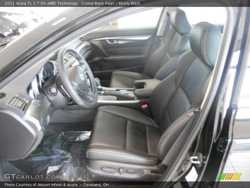 Crystal Black Pearl / Ebony Black 2011 Acura TL 3.7 SH-AWD Technology