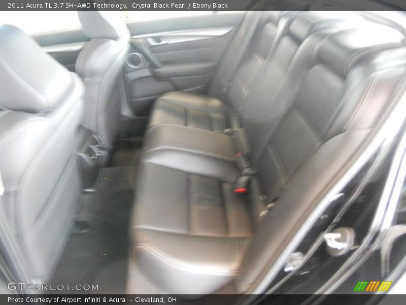 Crystal Black Pearl / Ebony Black 2011 Acura TL 3.7 SH-AWD Technology