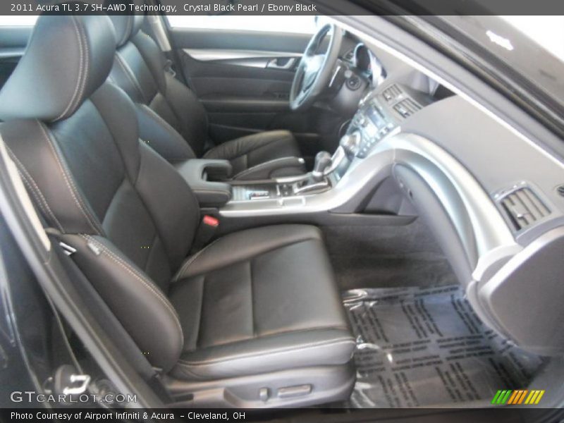 Crystal Black Pearl / Ebony Black 2011 Acura TL 3.7 SH-AWD Technology
