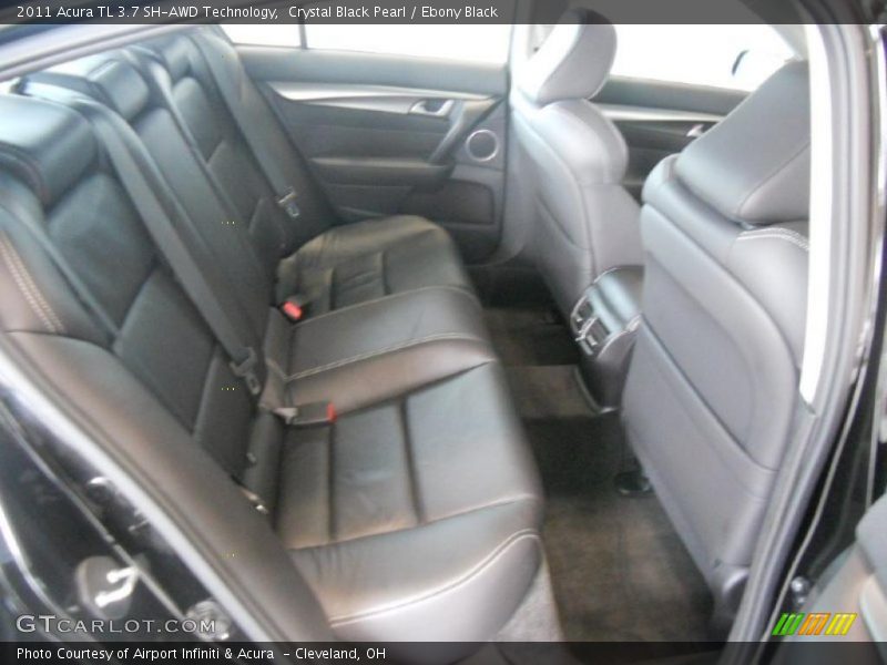 Crystal Black Pearl / Ebony Black 2011 Acura TL 3.7 SH-AWD Technology