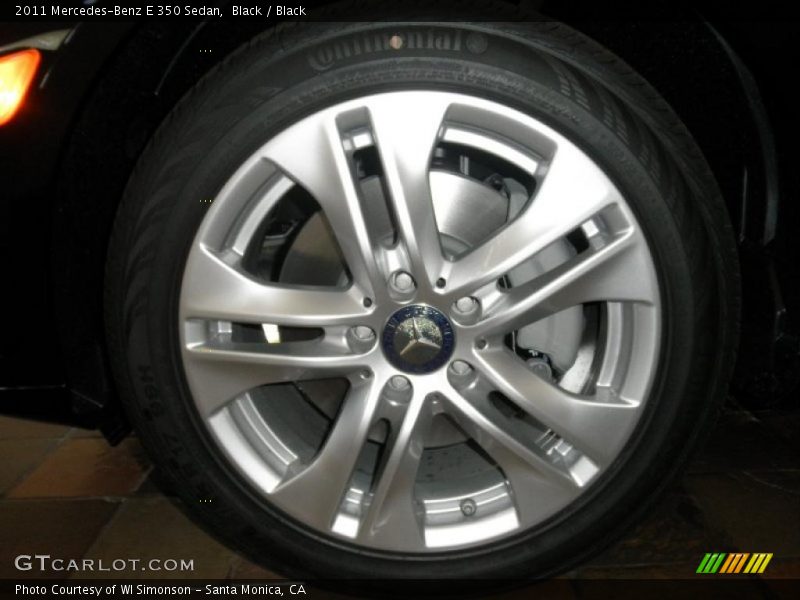 Black / Black 2011 Mercedes-Benz E 350 Sedan