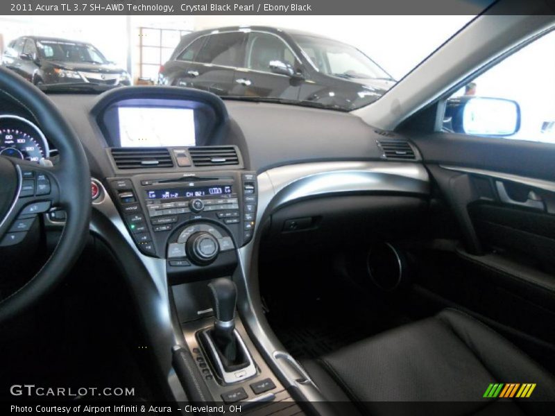 Crystal Black Pearl / Ebony Black 2011 Acura TL 3.7 SH-AWD Technology