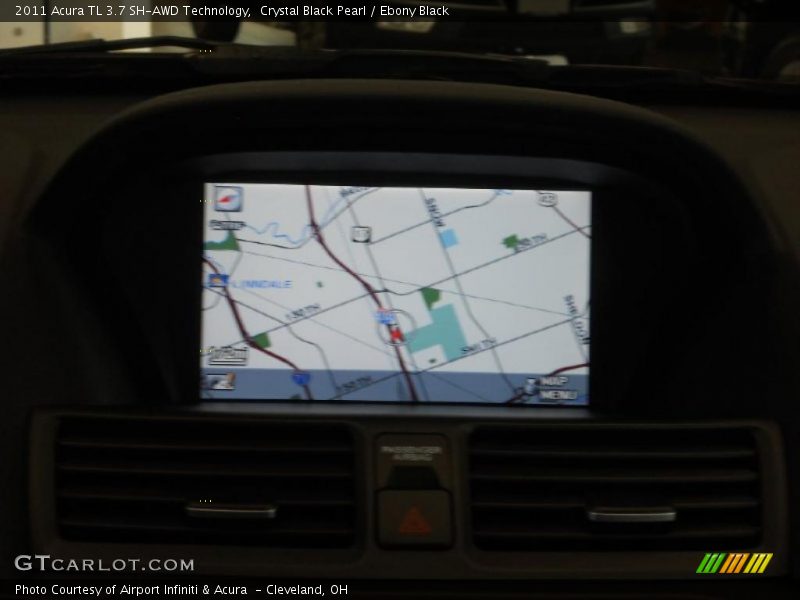 Crystal Black Pearl / Ebony Black 2011 Acura TL 3.7 SH-AWD Technology