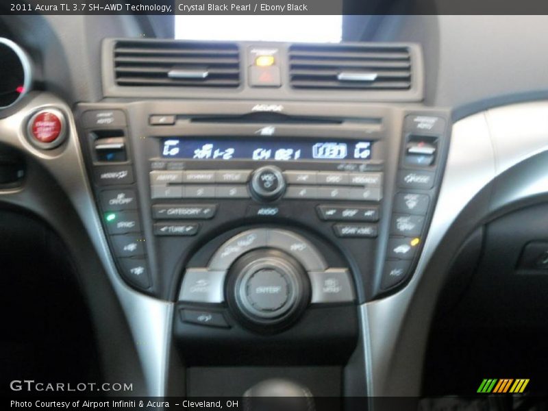 Crystal Black Pearl / Ebony Black 2011 Acura TL 3.7 SH-AWD Technology