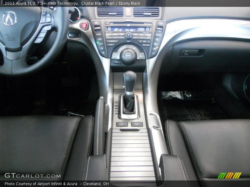 Crystal Black Pearl / Ebony Black 2011 Acura TL 3.7 SH-AWD Technology