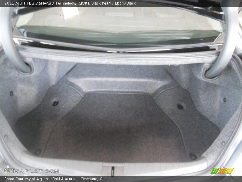 Crystal Black Pearl / Ebony Black 2011 Acura TL 3.7 SH-AWD Technology