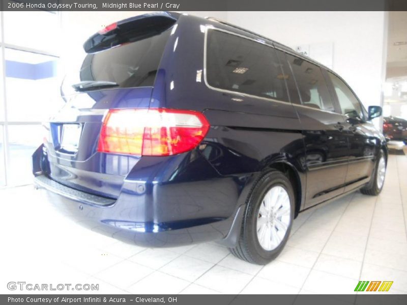 Midnight Blue Pearl / Gray 2006 Honda Odyssey Touring