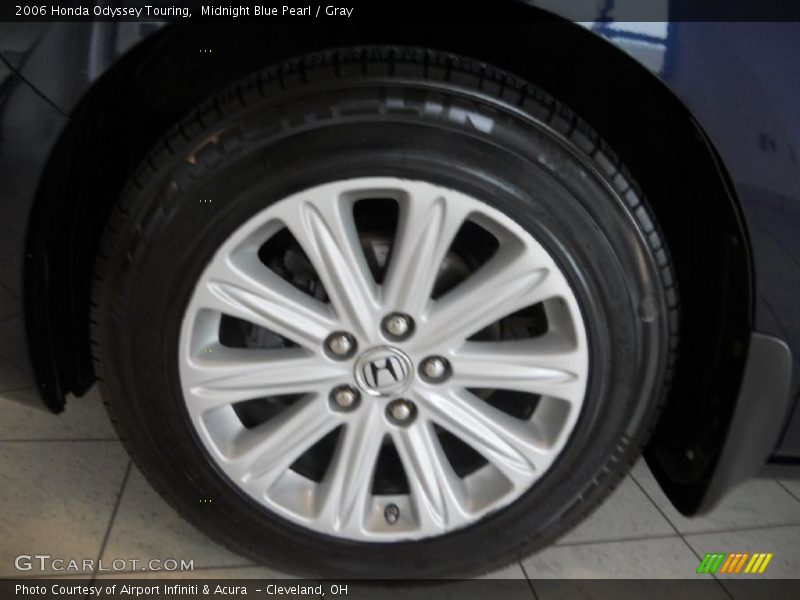 Midnight Blue Pearl / Gray 2006 Honda Odyssey Touring