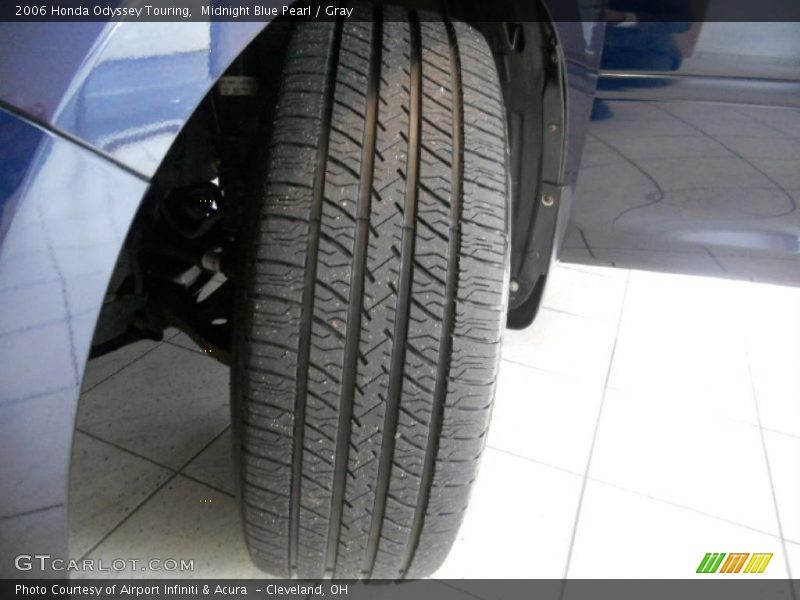 Midnight Blue Pearl / Gray 2006 Honda Odyssey Touring