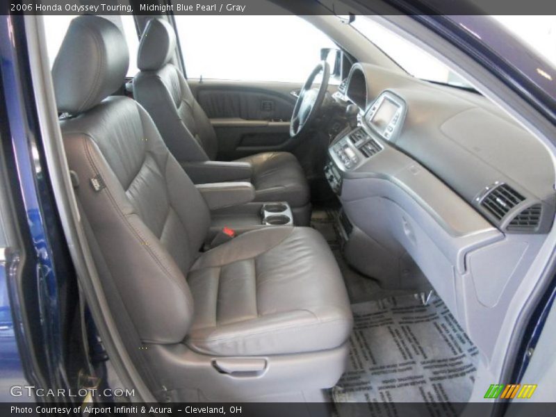 Midnight Blue Pearl / Gray 2006 Honda Odyssey Touring