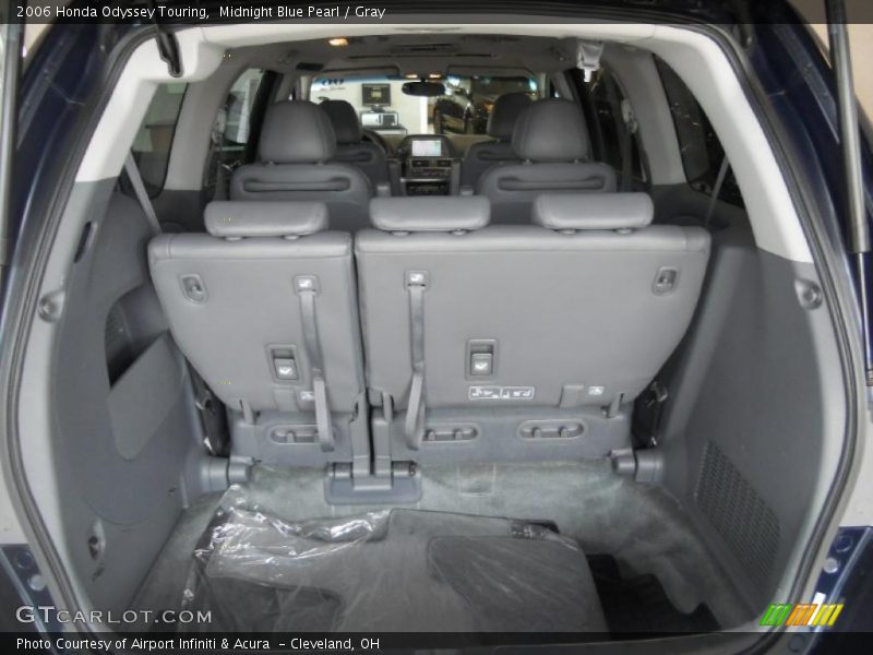 Midnight Blue Pearl / Gray 2006 Honda Odyssey Touring