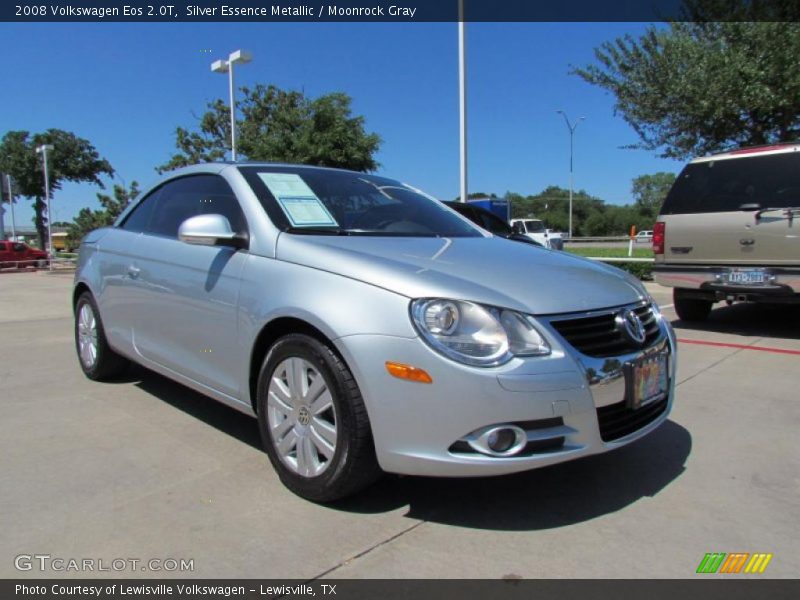 Silver Essence Metallic / Moonrock Gray 2008 Volkswagen Eos 2.0T