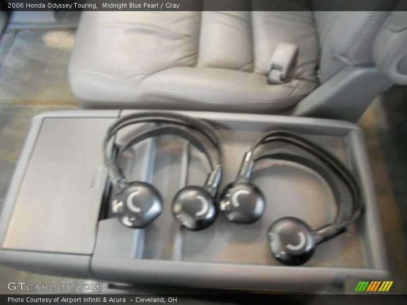 Midnight Blue Pearl / Gray 2006 Honda Odyssey Touring