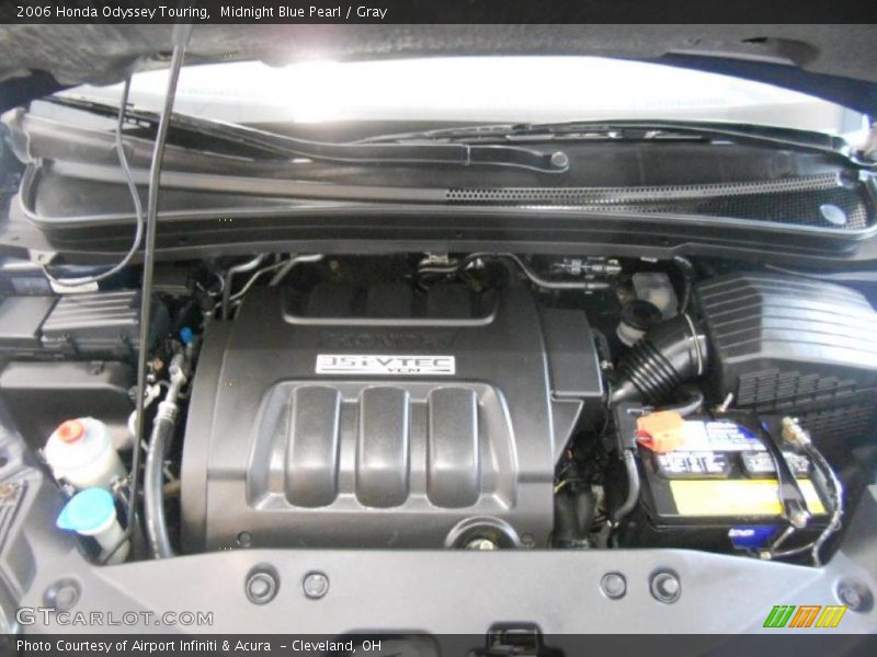 Midnight Blue Pearl / Gray 2006 Honda Odyssey Touring