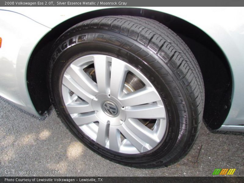 Silver Essence Metallic / Moonrock Gray 2008 Volkswagen Eos 2.0T