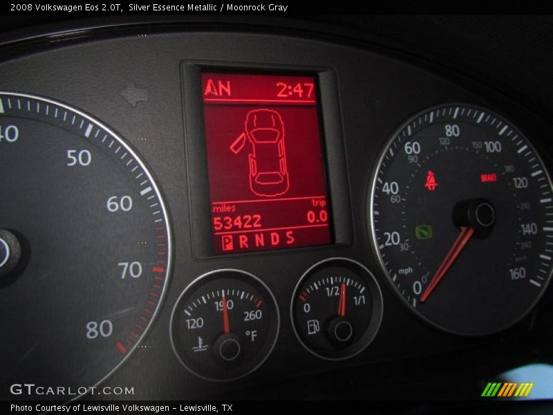 Silver Essence Metallic / Moonrock Gray 2008 Volkswagen Eos 2.0T