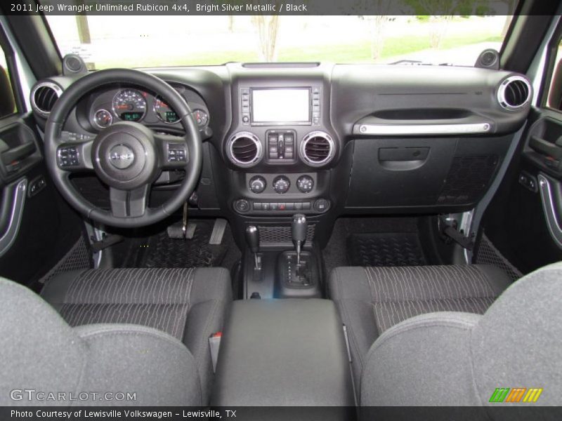 Dashboard of 2011 Wrangler Unlimited Rubicon 4x4
