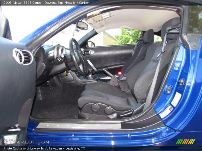  2005 350Z Coupe Carbon Interior
