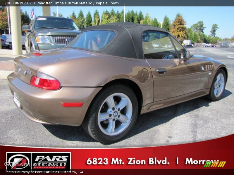 Impala Brown Metallic / Impala Brown 2000 BMW Z3 2.3 Roadster