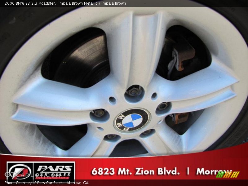 Impala Brown Metallic / Impala Brown 2000 BMW Z3 2.3 Roadster