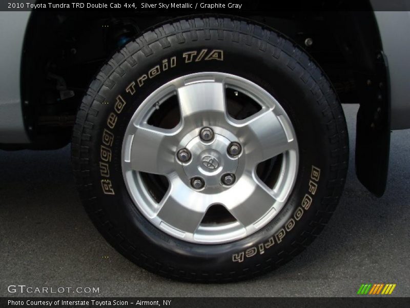Silver Sky Metallic / Graphite Gray 2010 Toyota Tundra TRD Double Cab 4x4