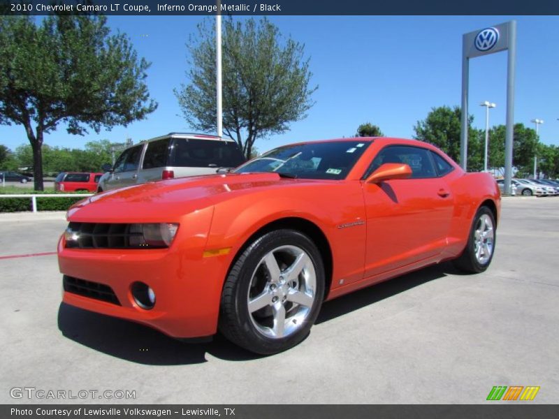 Front 3/4 View of 2010 Camaro LT Coupe