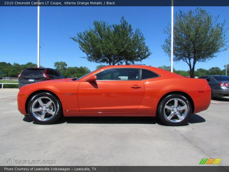  2010 Camaro LT Coupe Inferno Orange Metallic
