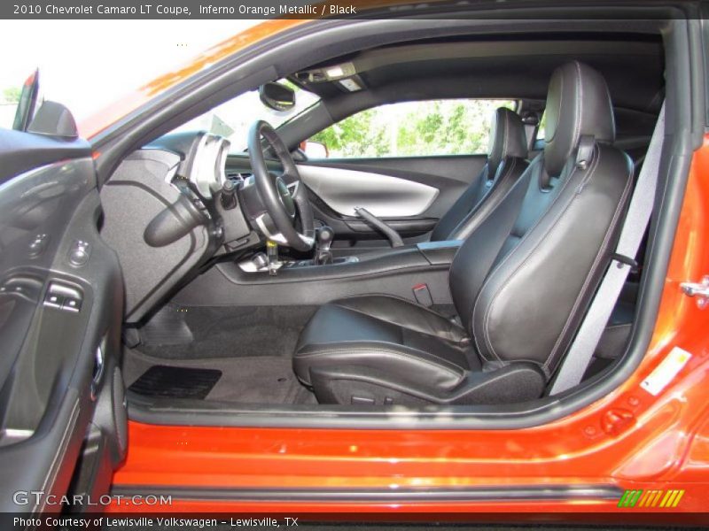  2010 Camaro LT Coupe Black Interior