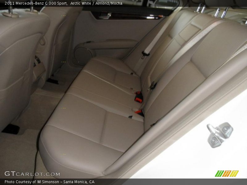 Arctic White / Almond/Mocha 2011 Mercedes-Benz C 300 Sport