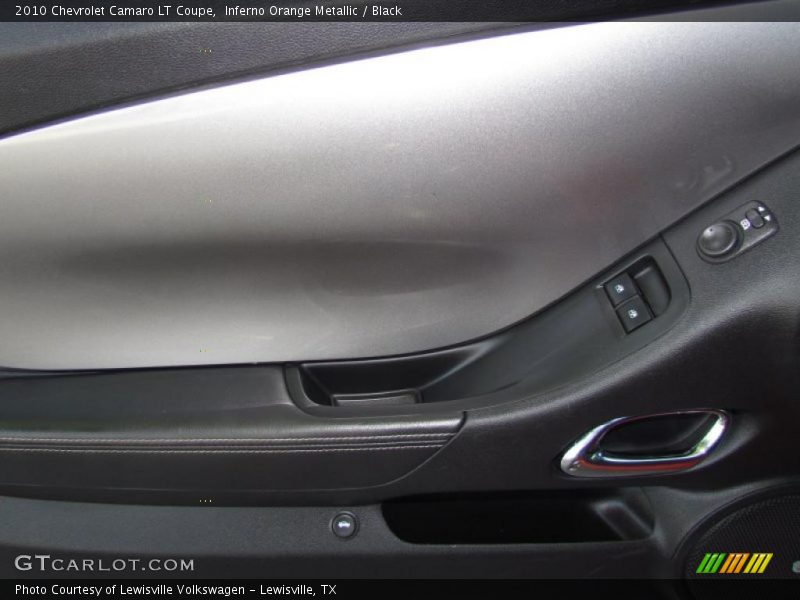 Door Panel of 2010 Camaro LT Coupe