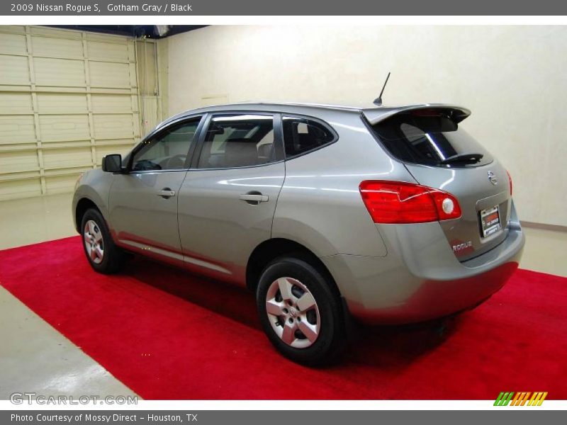 Gotham Gray / Black 2009 Nissan Rogue S