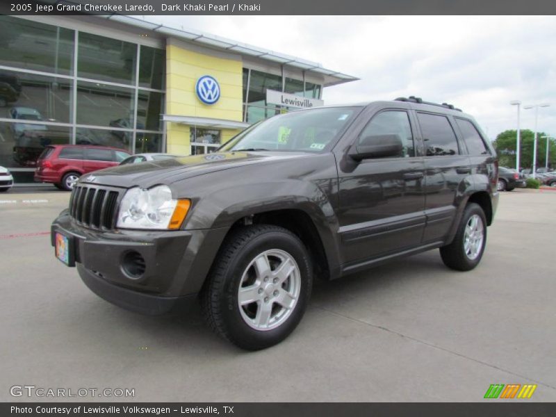 Dark Khaki Pearl / Khaki 2005 Jeep Grand Cherokee Laredo